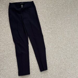 Hilary Radley Classic Navy Straight Leg Pants